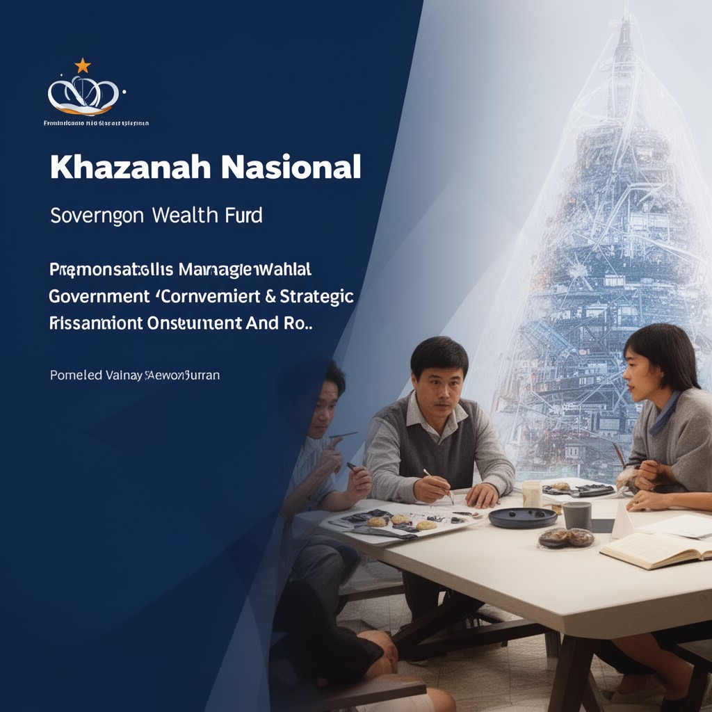 AI-generated illustration of Khazanah Nasional