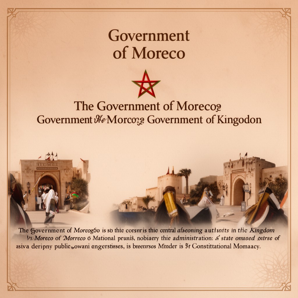 AI-generated illustration of Government of Morocco