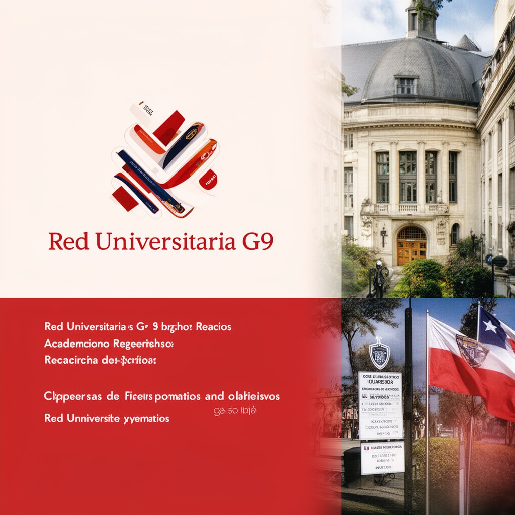 AI-generated illustration of Red Universitaria G9 (Chile)