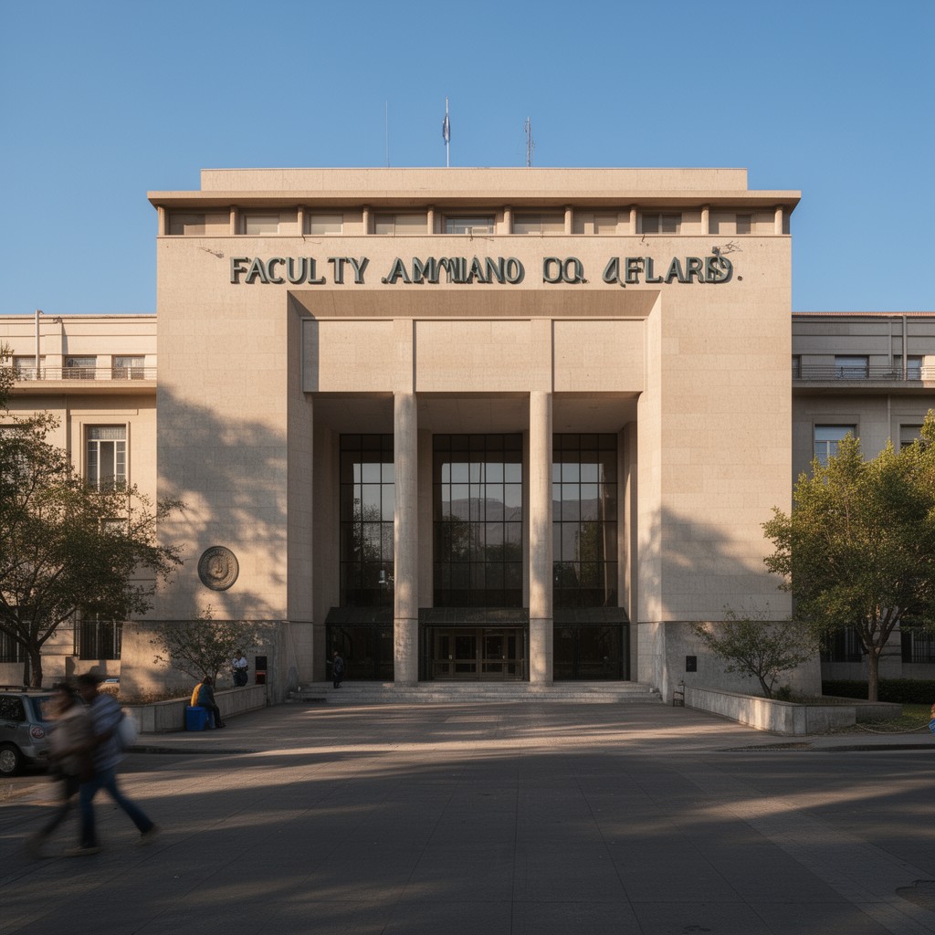 AI-generated illustration of Faculty of Law