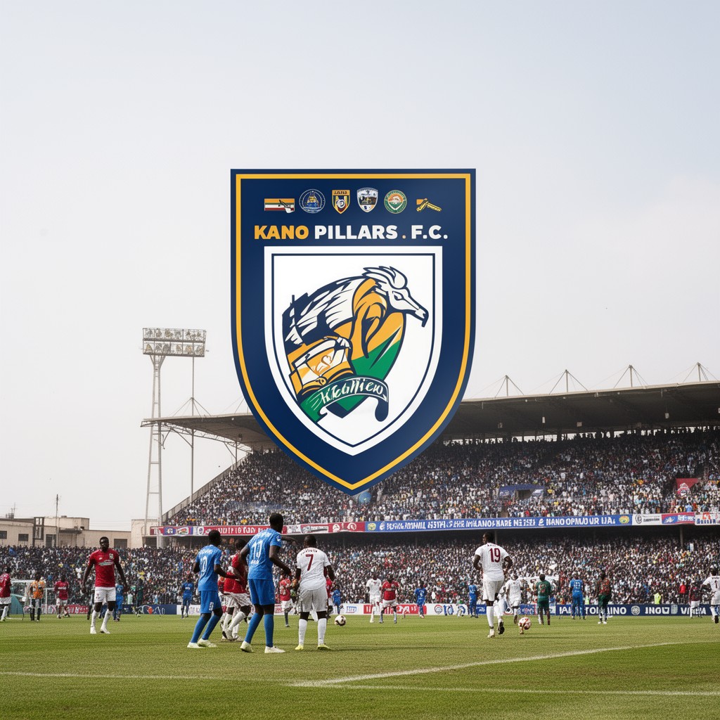 AI-generated illustration of Kano Pillars F.C.