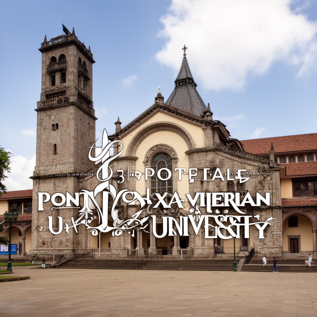 AI-generated illustration of Pontifical Xavierian University