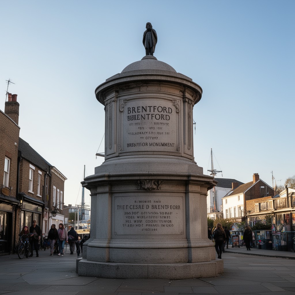 AI-generated illustration of Brentford Monument