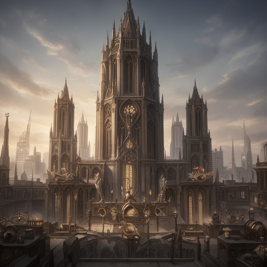 AI-generated illustration of College of Cities