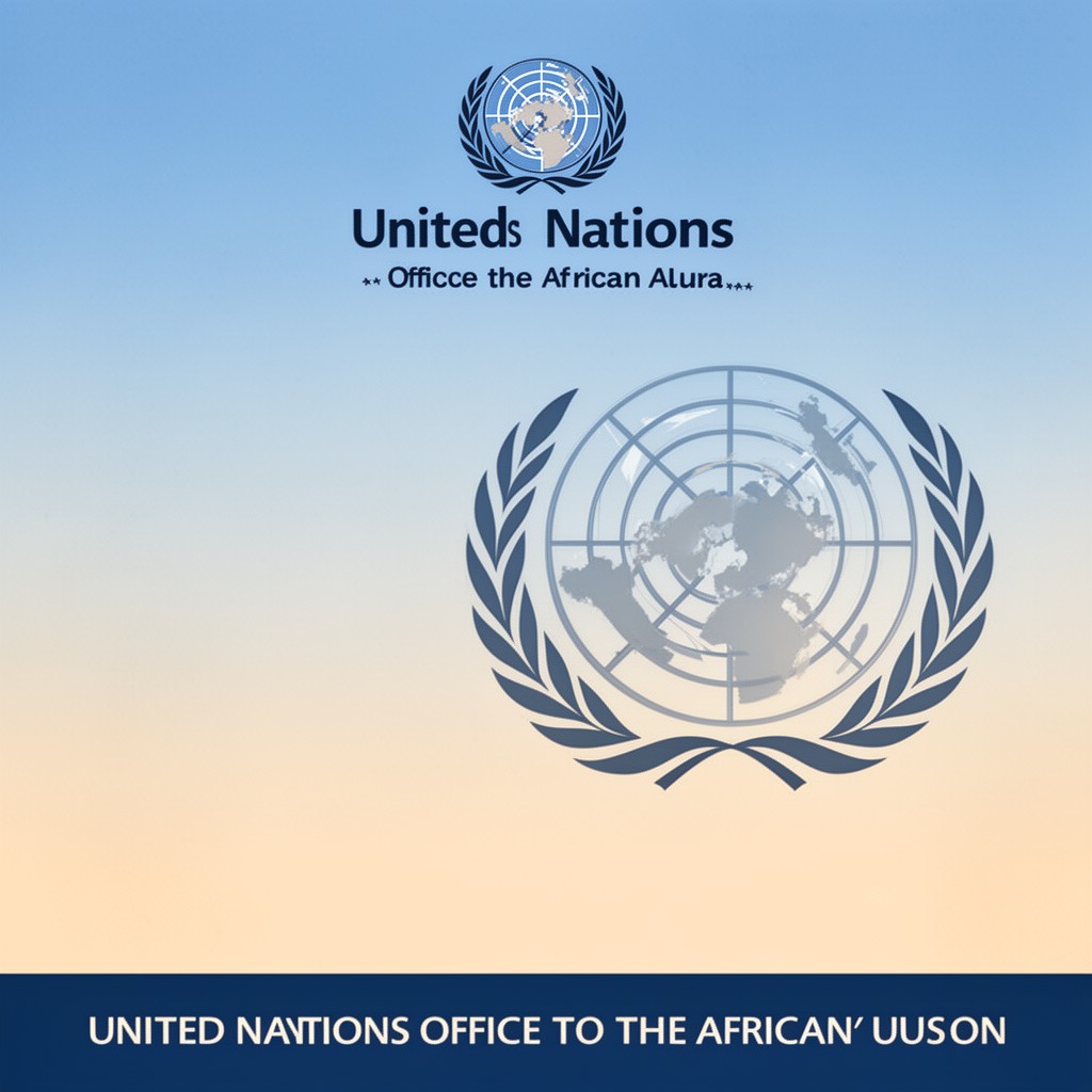 AI-generated illustration of United Nations Office to the African Union liaison functions