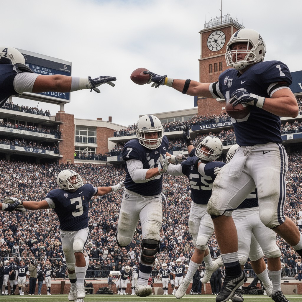 AI-generated illustration of Yale Bulldogs