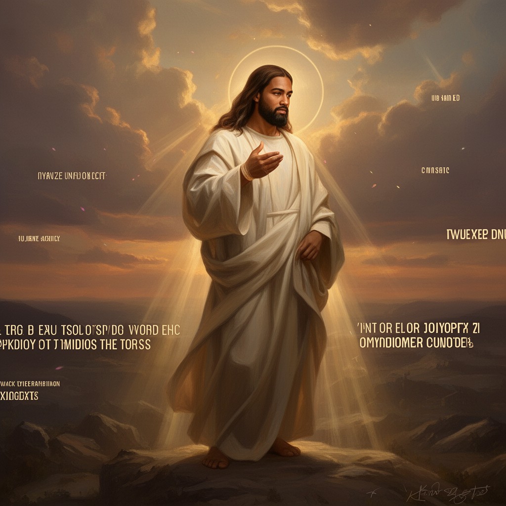 AI-generated illustration of Jesus Lord pt 2