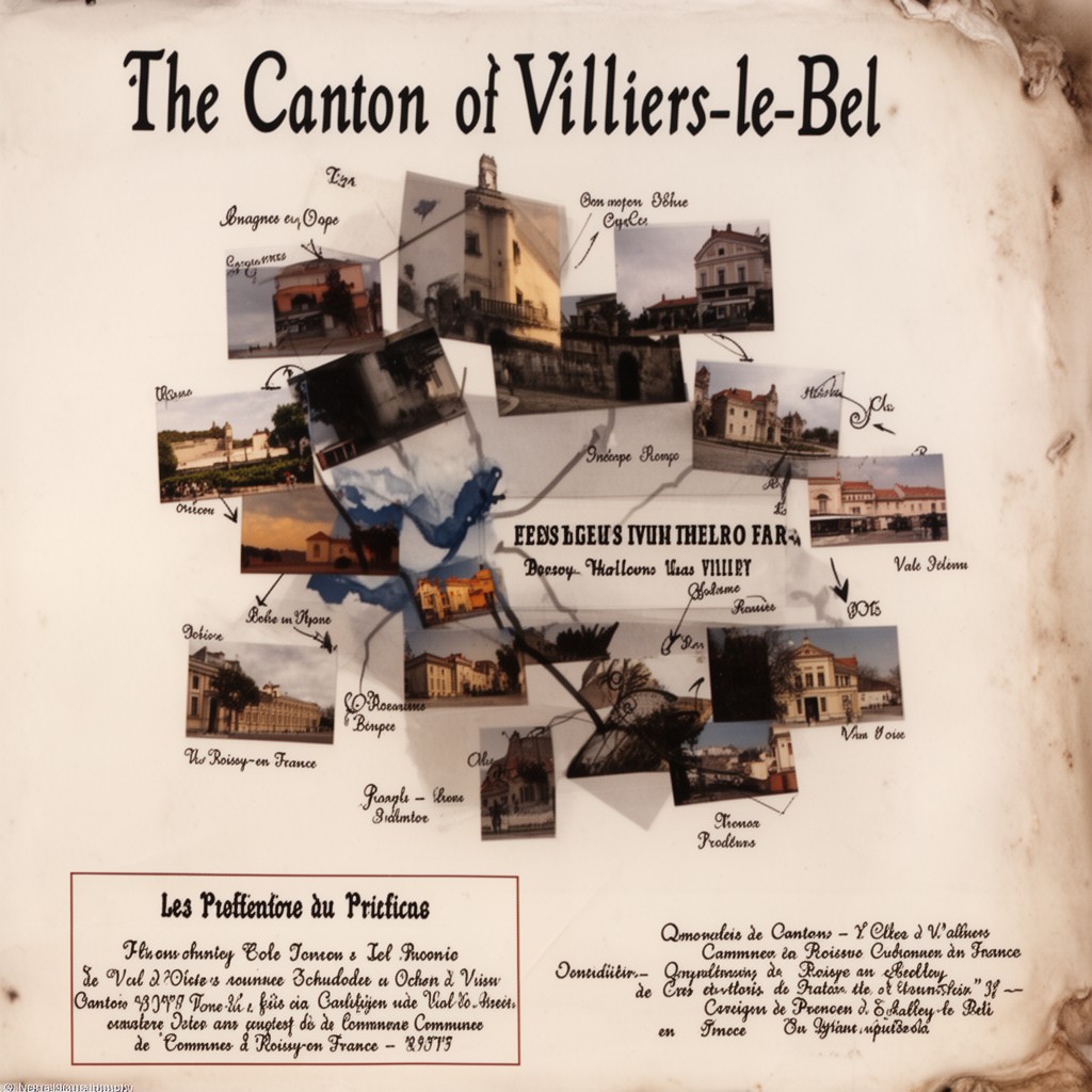 AI-generated illustration of canton of Villiers-le-Bel