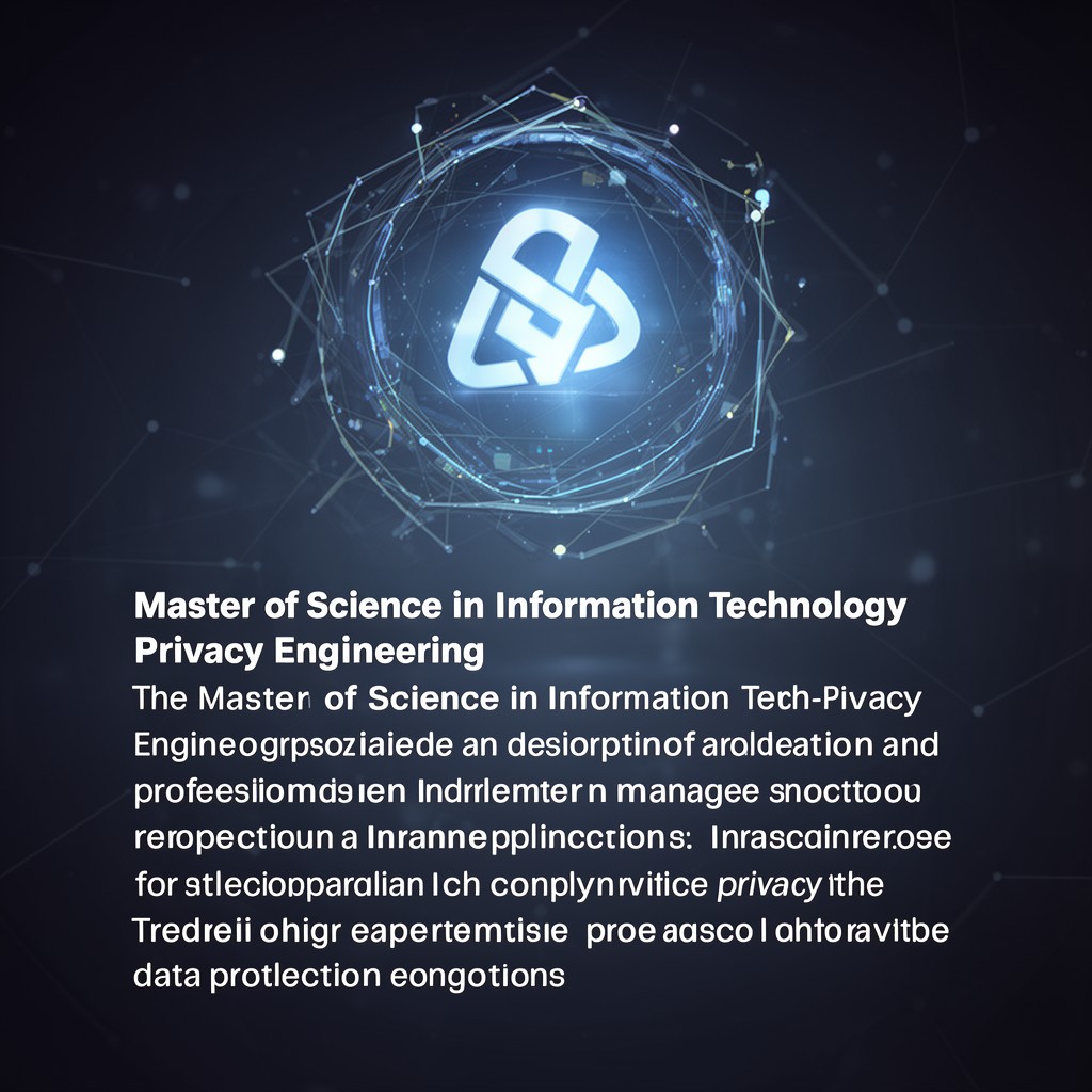 AI-generated illustration of Master of Science in Information Technology – Privacy Engineering