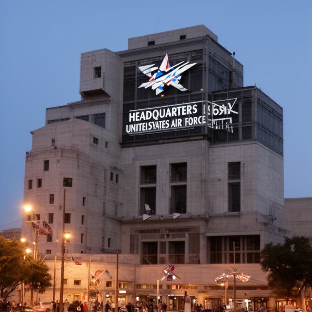 AI-generated illustration of Headquarters United States Air Force