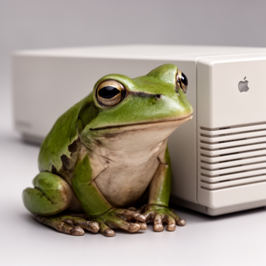 AI-generated illustration of Frog