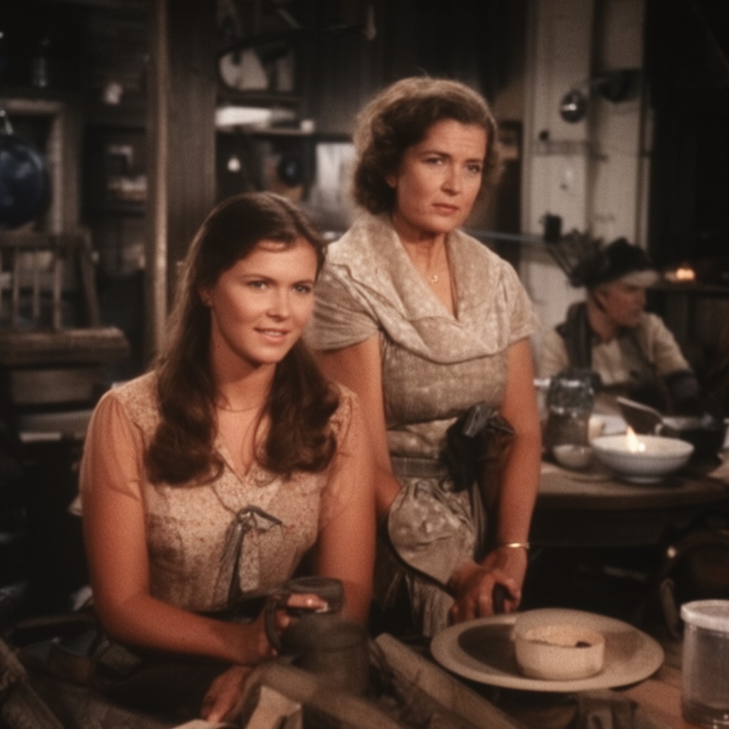 AI-generated illustration of Katie Coates in Old Yeller