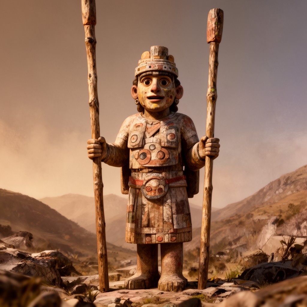 AI-generated illustration of Staff God