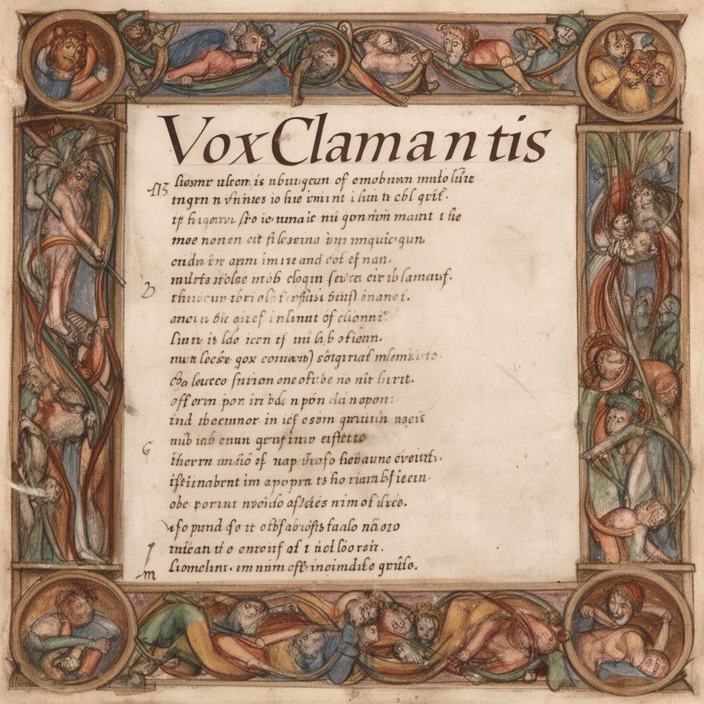 AI-generated illustration of Vox Clamantis
