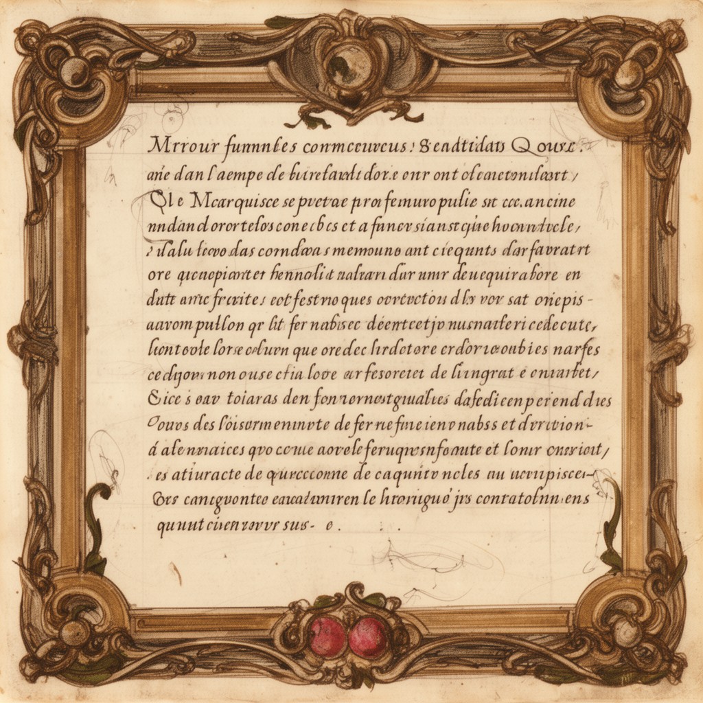 AI-generated illustration of Mirour de l’Omme