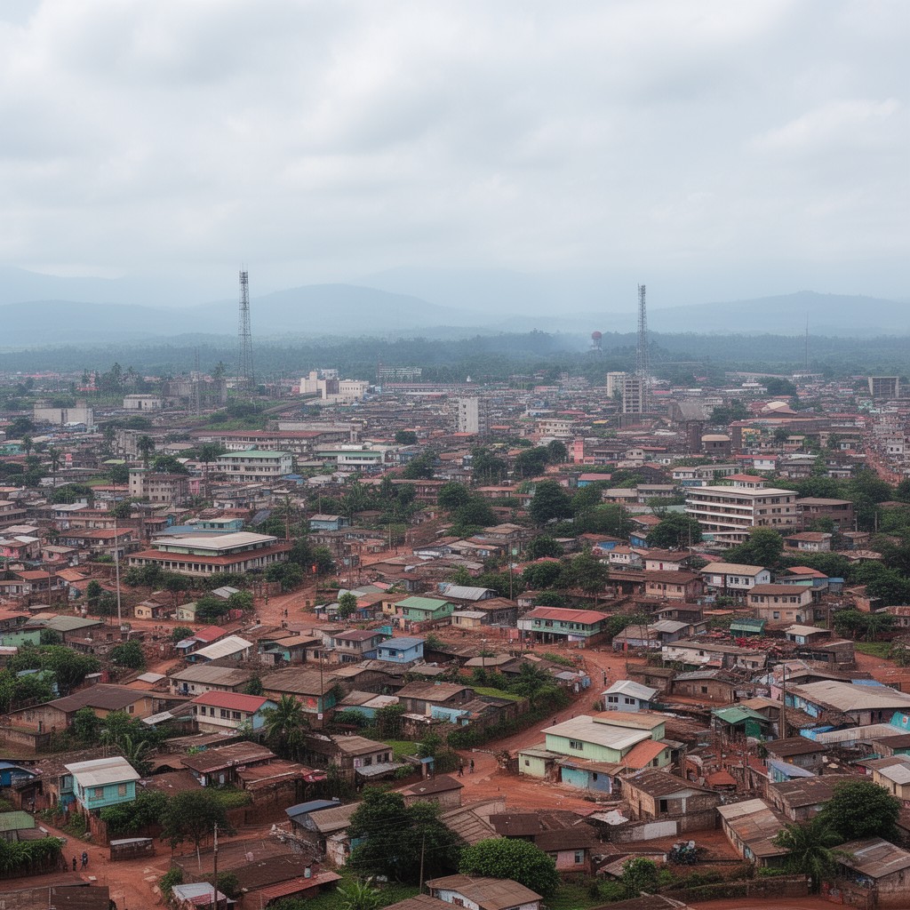 AI-generated illustration of Enugu