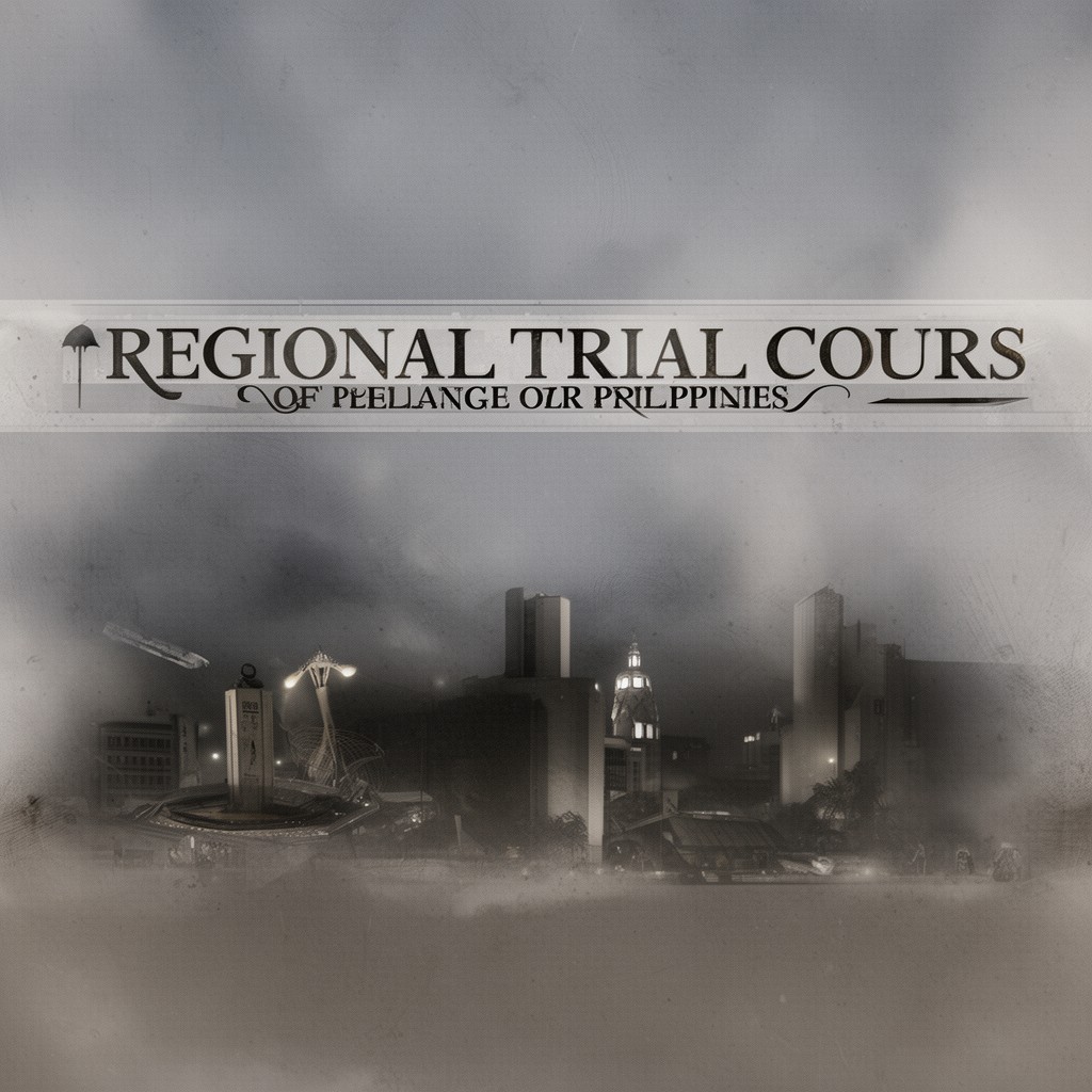 AI-generated illustration of Regional Trial Courts of the Philippines