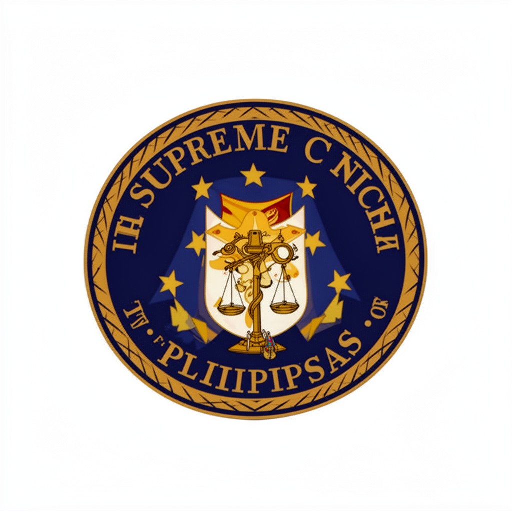 AI-generated illustration of Seal of the Supreme Court of the Philippines