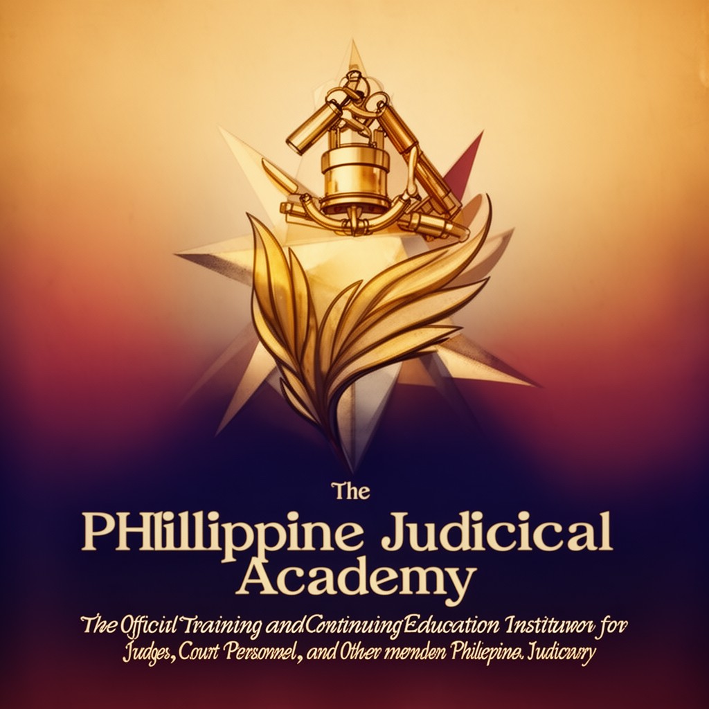 AI-generated illustration of Philippine Judicial Academy
