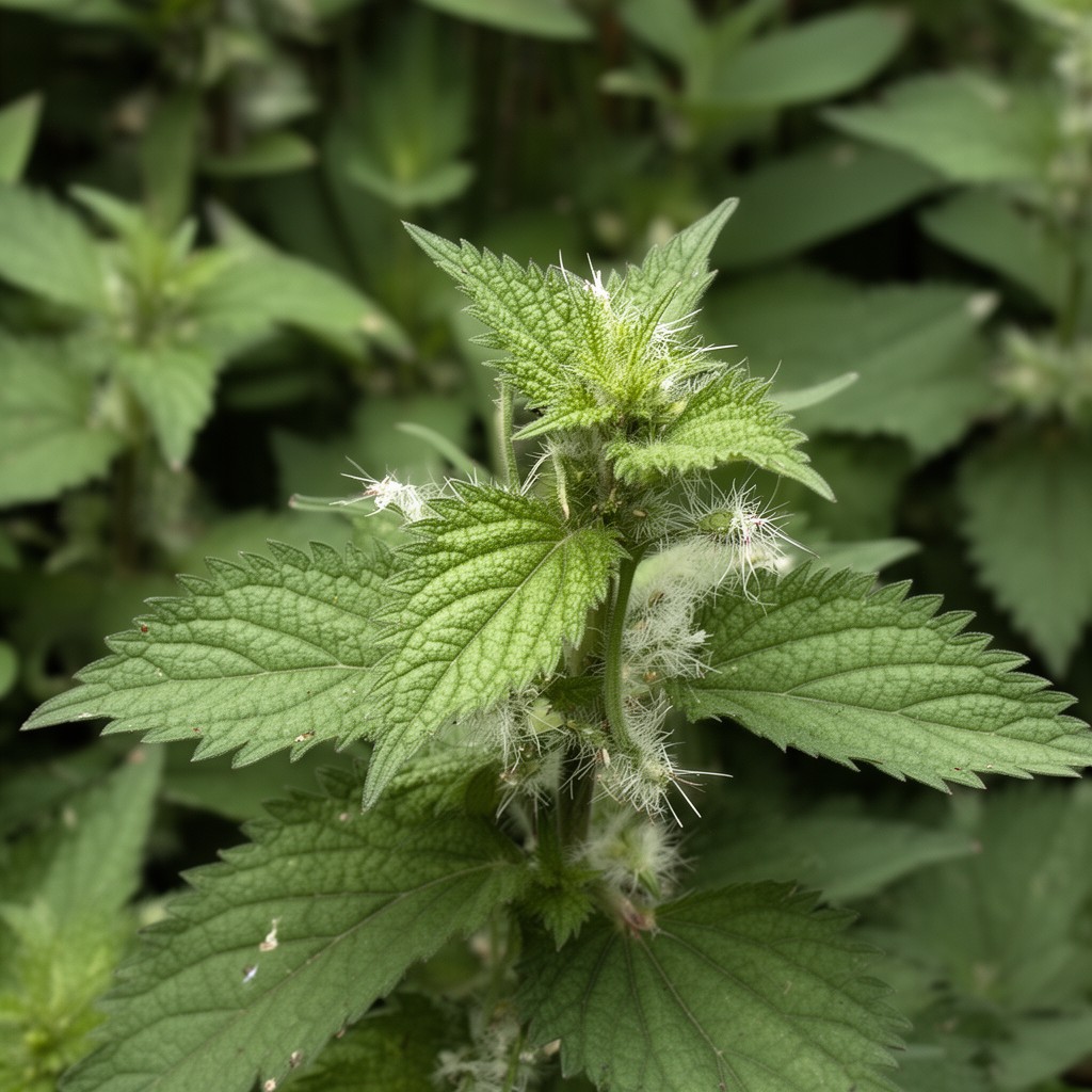 AI-generated illustration of nettle family