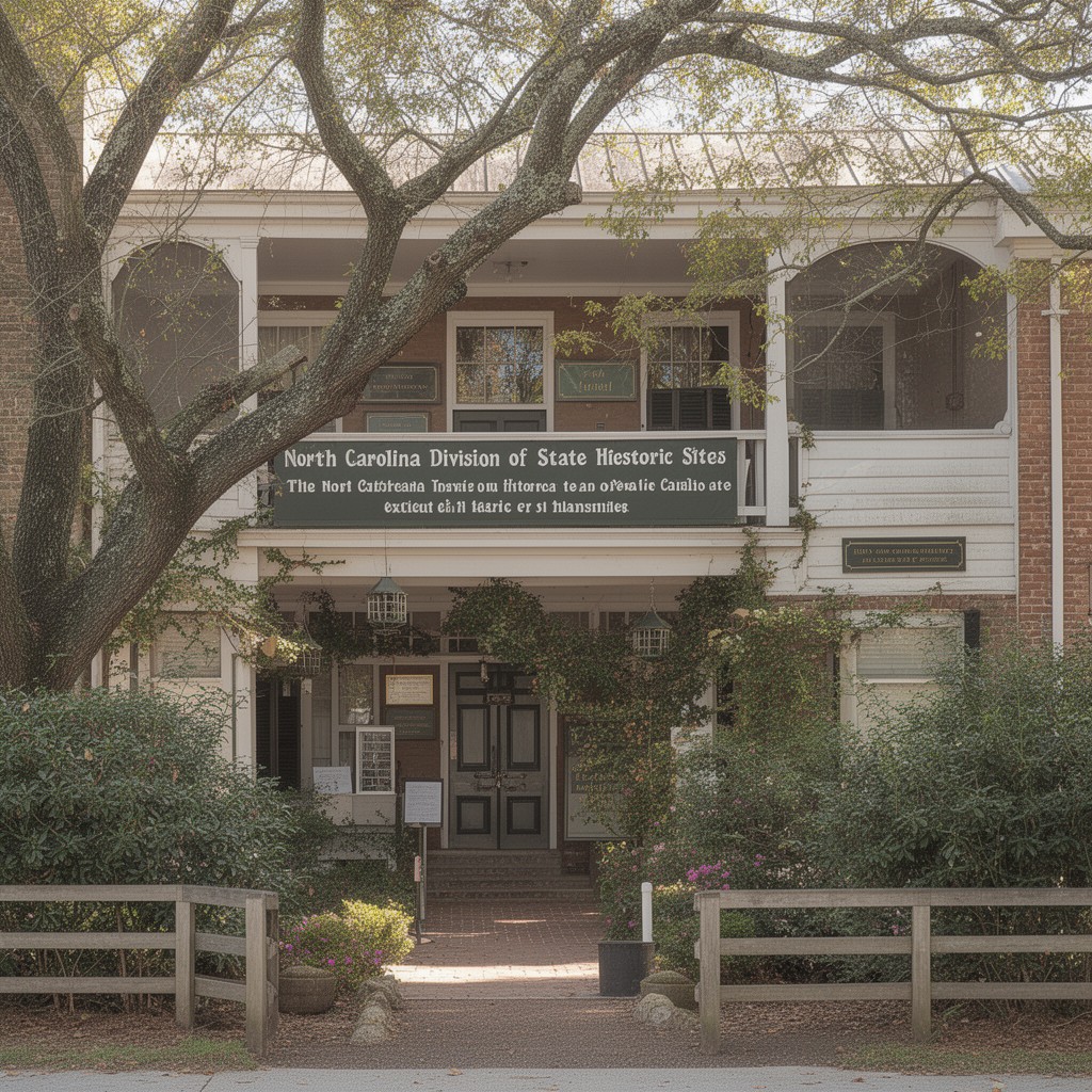 AI-generated illustration of North Carolina Division of State Historic Sites