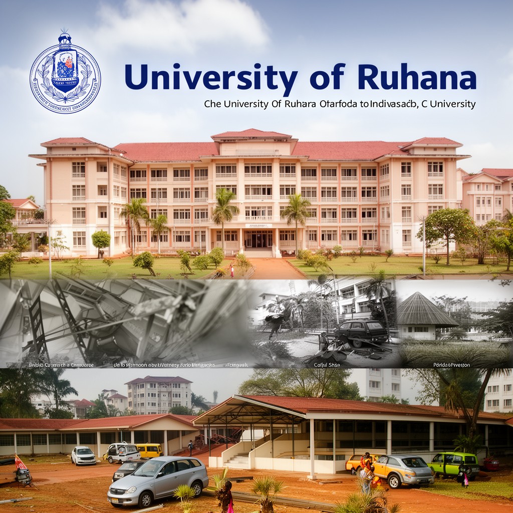 AI-generated illustration of University of Ruhuna