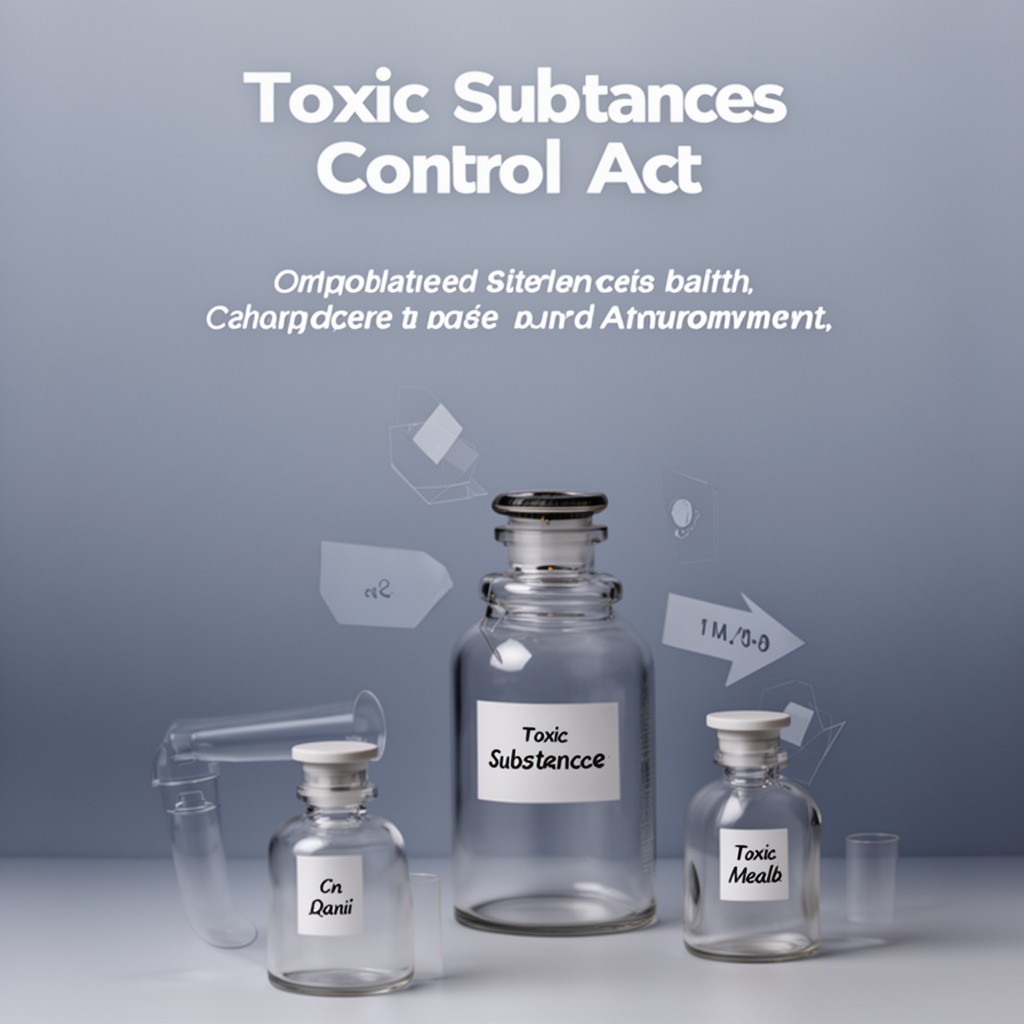 AI-generated illustration of Toxic Substances Control Act