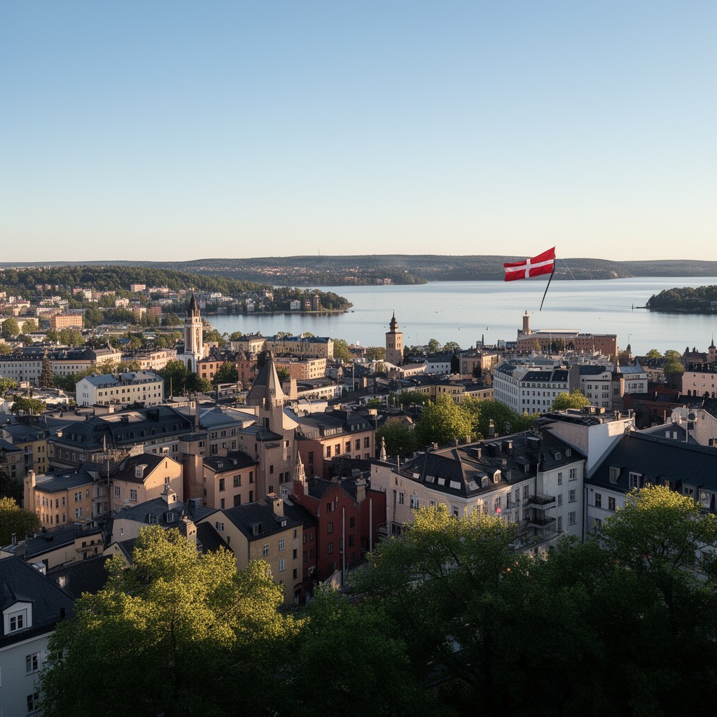 AI-generated illustration of Jönköping