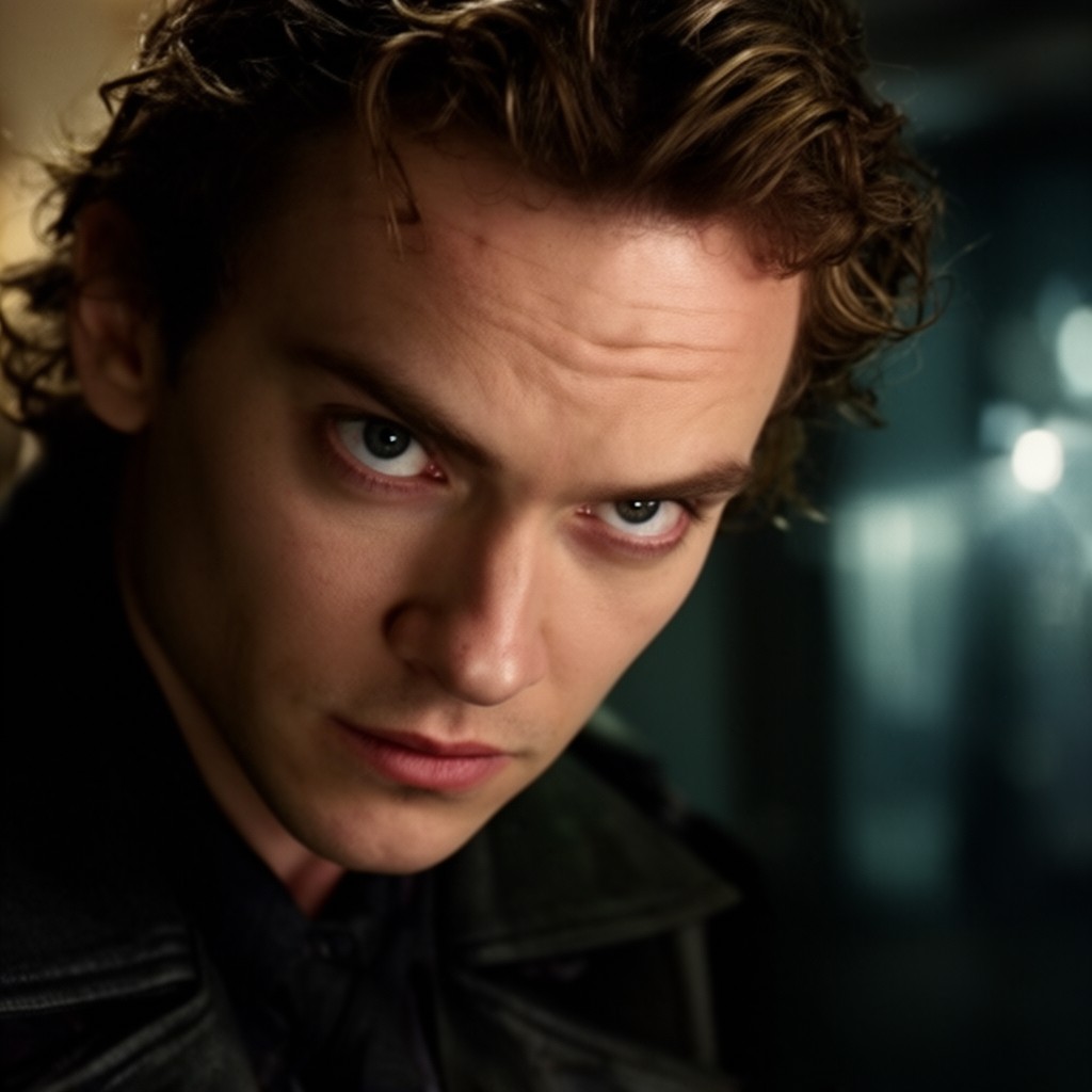 AI-generated illustration of Heath Ledger