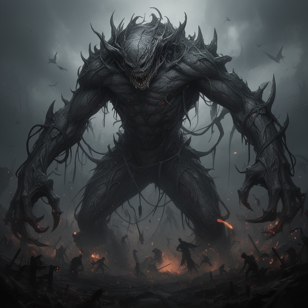 AI-generated illustration of Monster