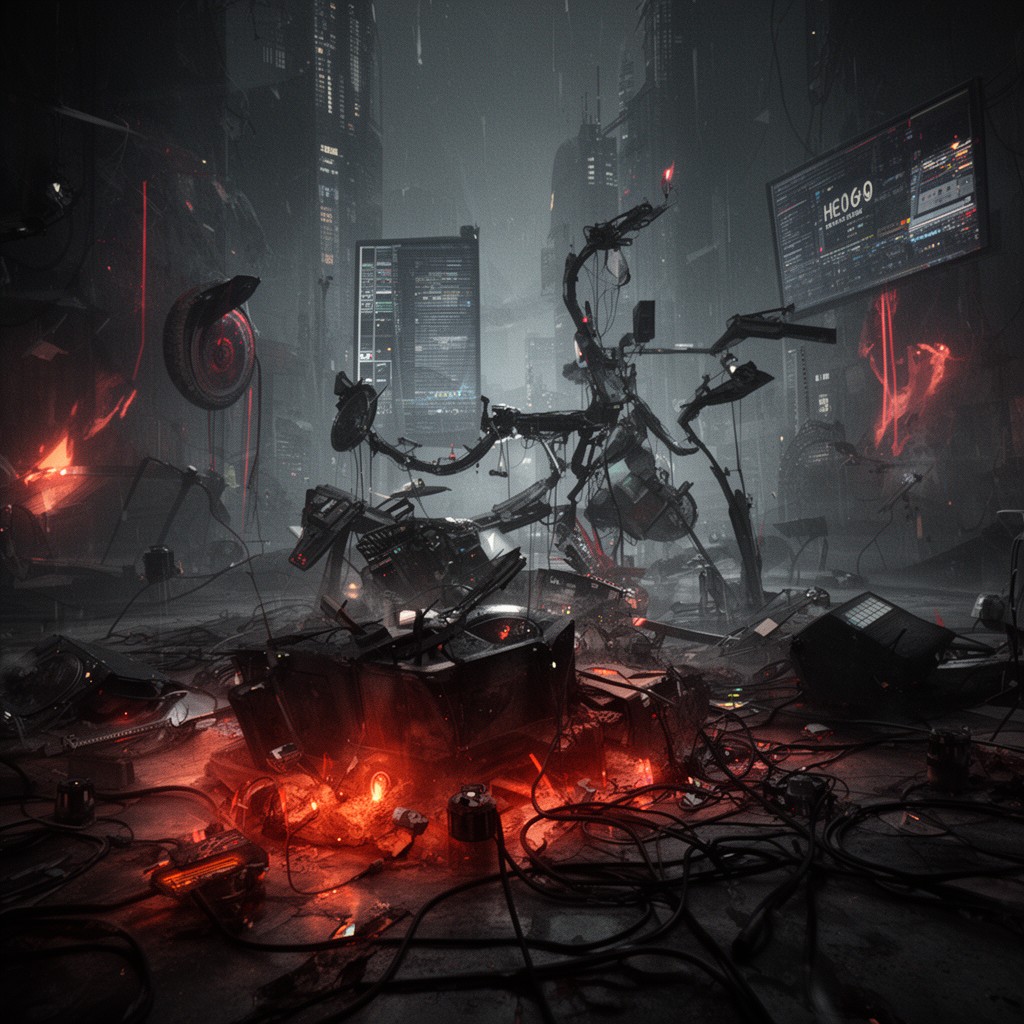 AI-generated illustration of Hell of a Life