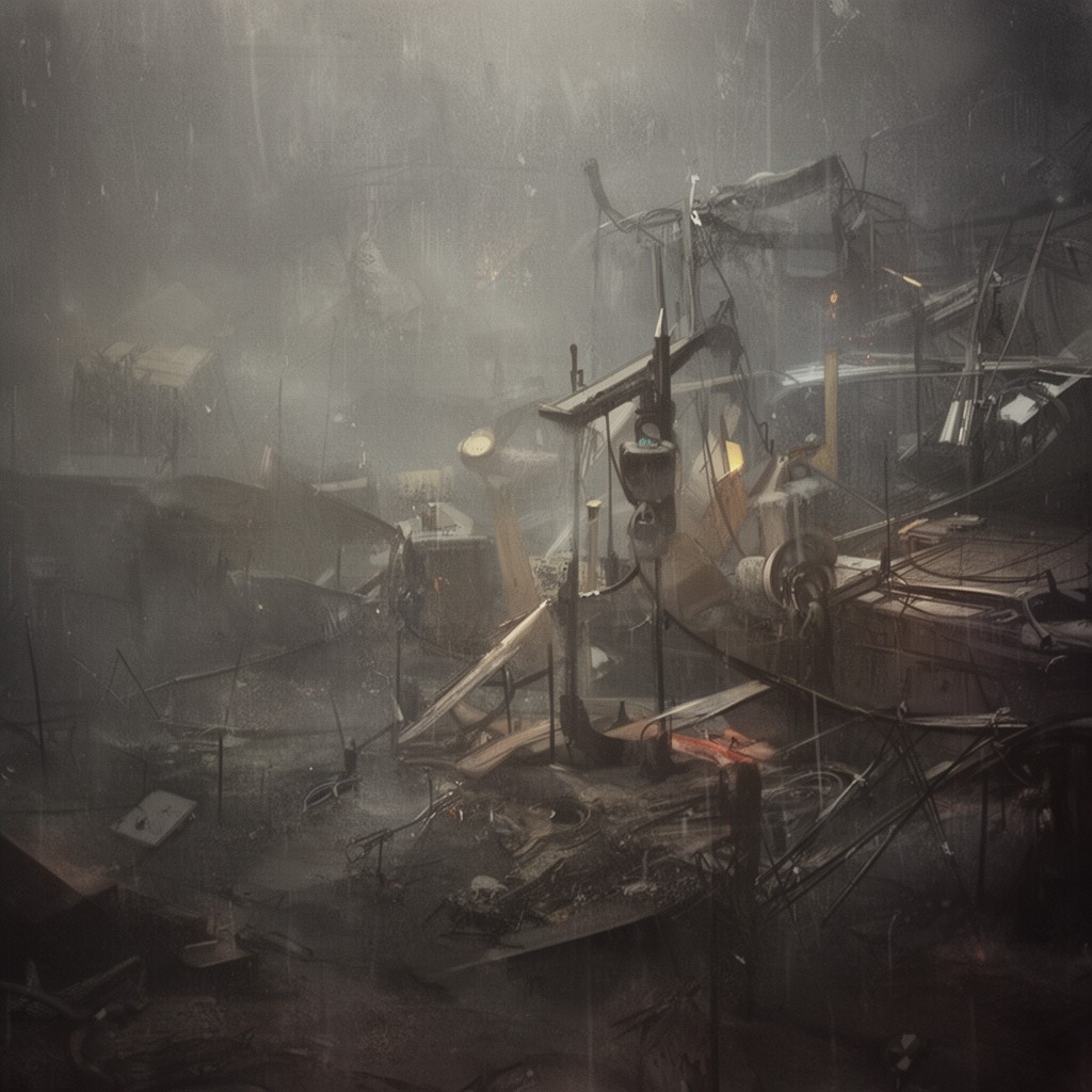 AI-generated illustration of Lost in the World