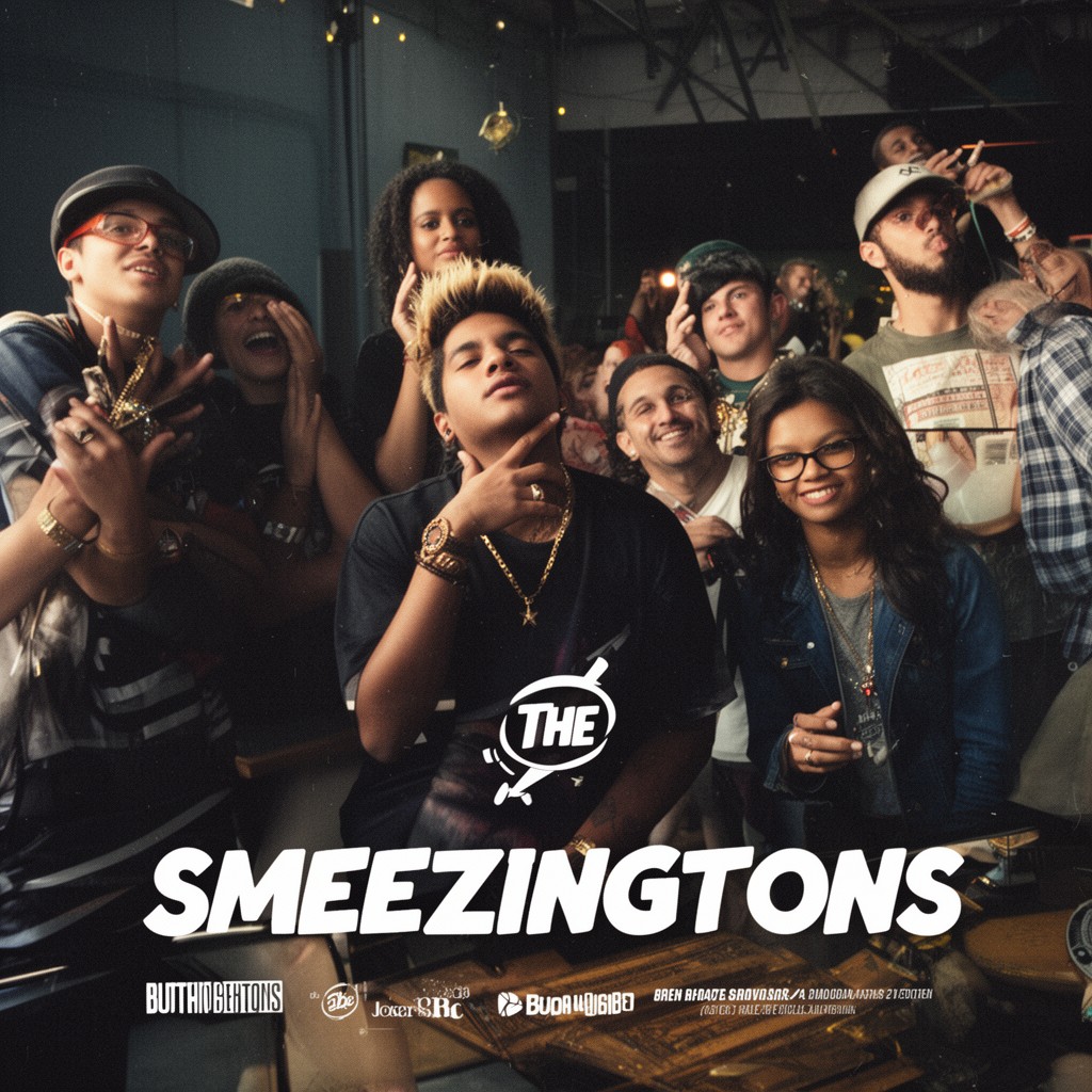 AI-generated illustration of The Smeezingtons