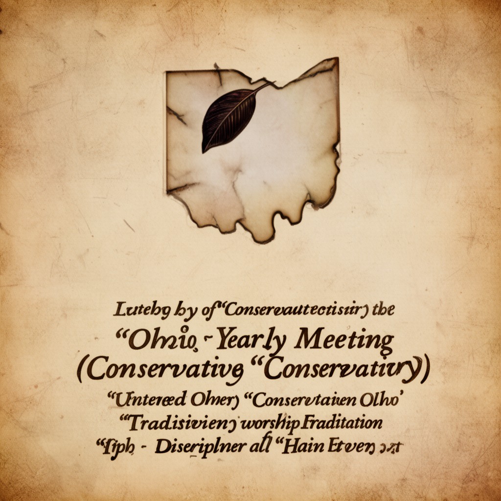 AI-generated illustration of Ohio Yearly Meeting (Conservative)