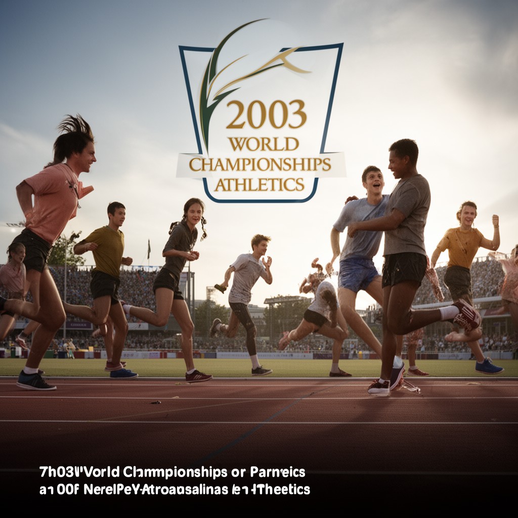 AI-generated illustration of 2003 World Championships in Athletics