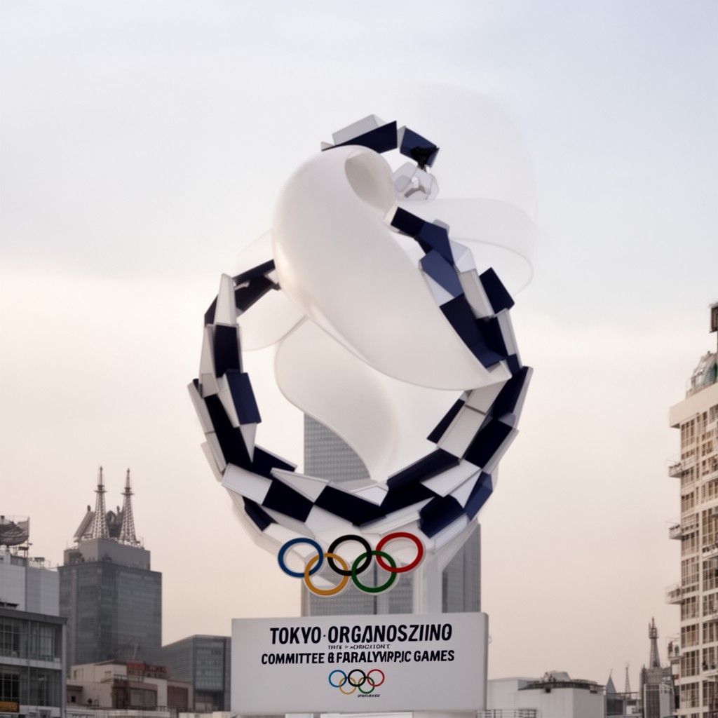 AI-generated illustration of Tokyo Organising Committee of the Olympic and Paralympic Games