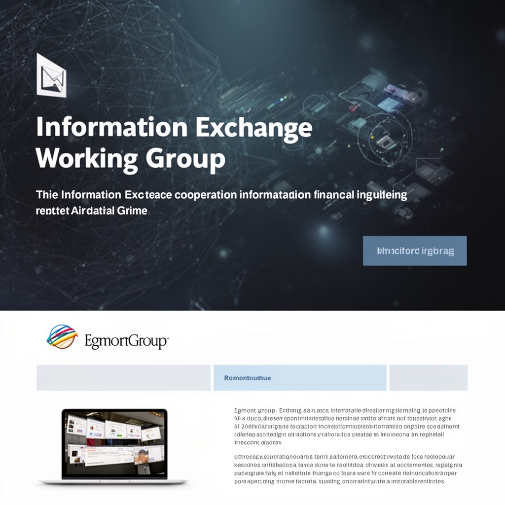 AI-generated illustration of Information Exchange Working Group