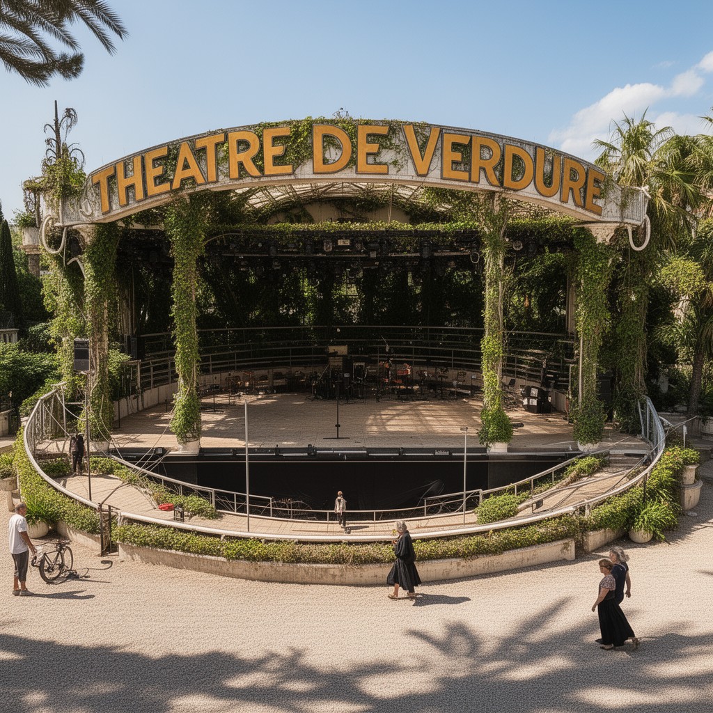 AI-generated illustration of Théâtre de Verdure