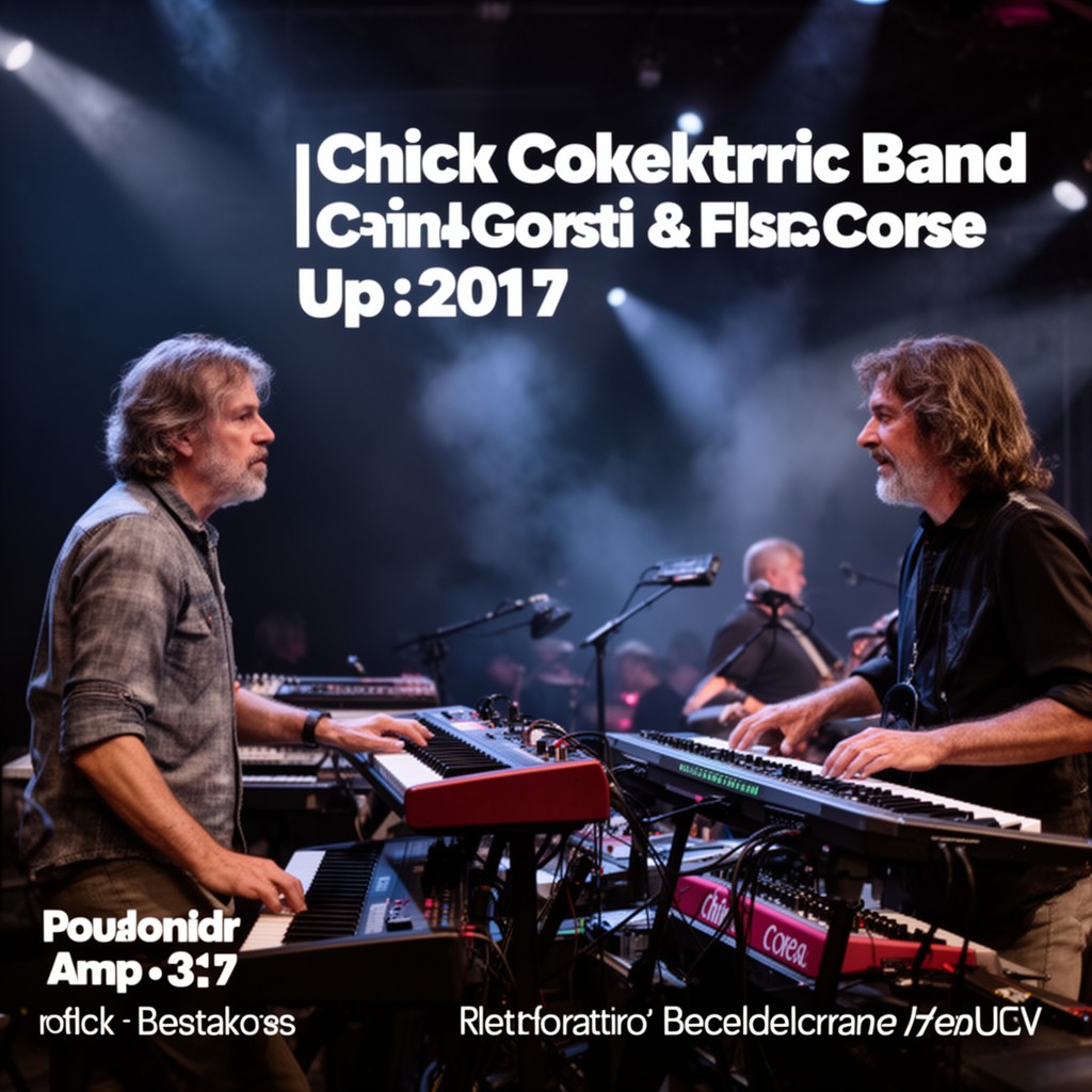 AI-generated illustration of Chick Corea Elektric Band