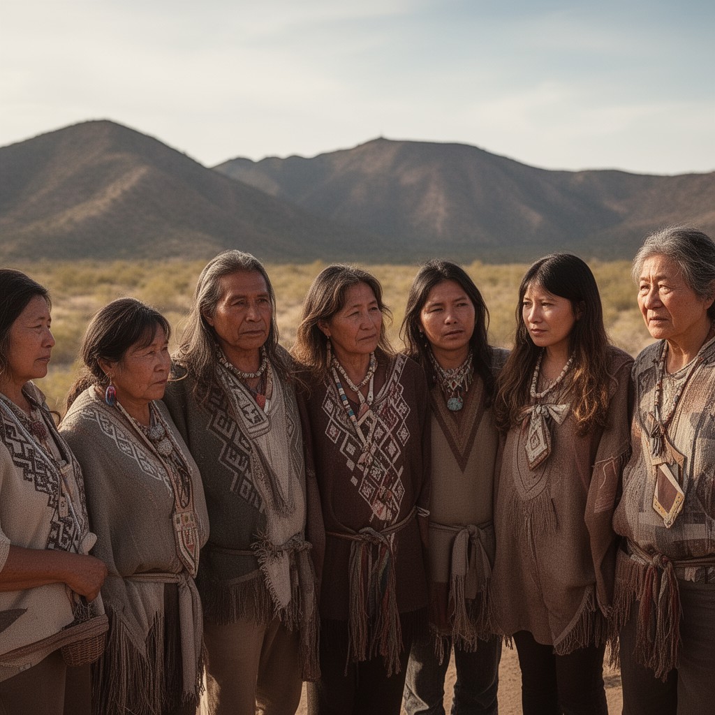 AI-generated illustration of Serrano people
