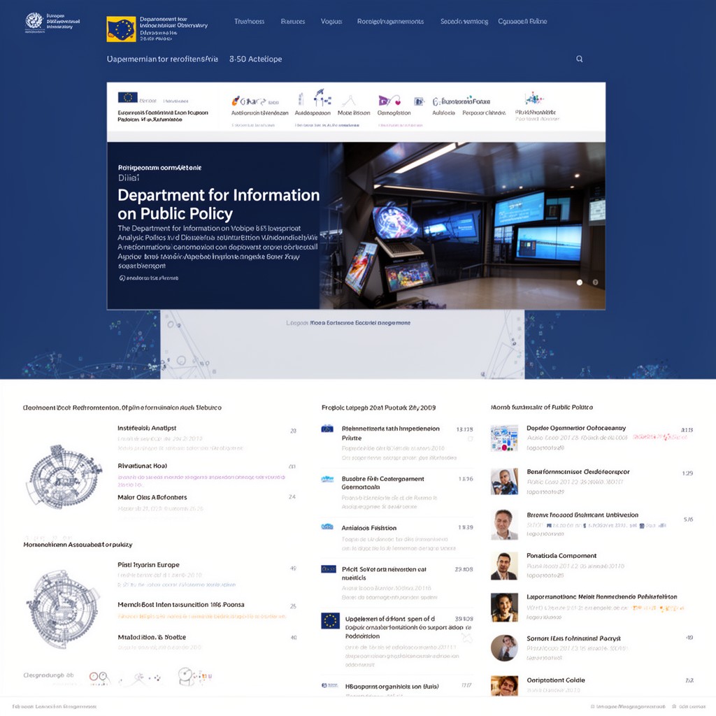 AI-generated illustration of Department for Information on Public Policy