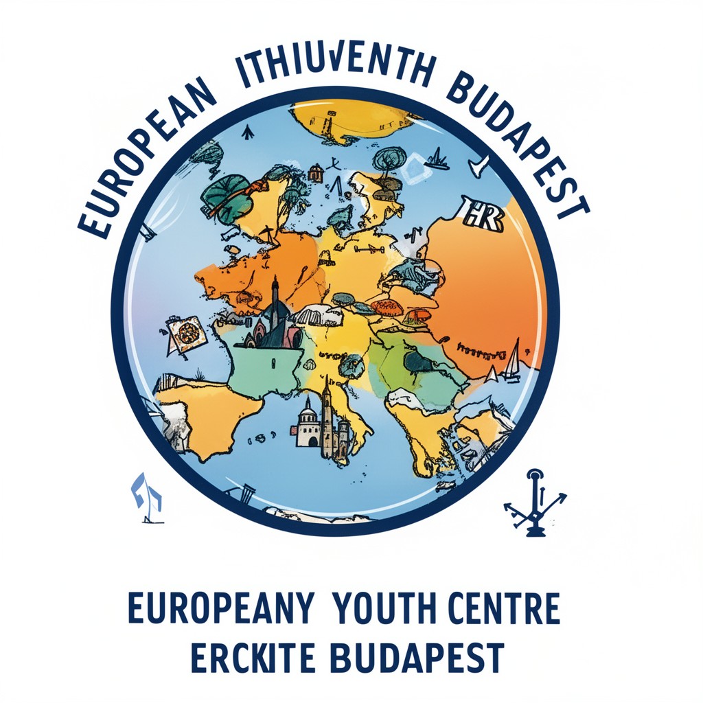 AI-generated illustration of European Youth Centre Budapest