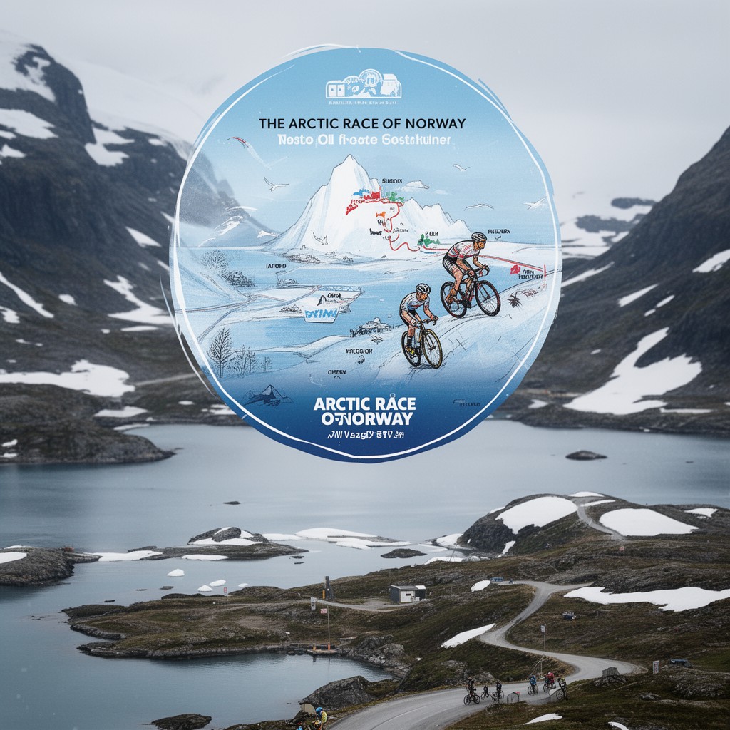 AI-generated illustration of Arctic Race of Norway
