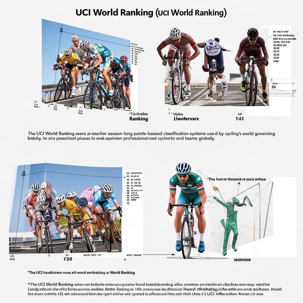 AI-generated illustration of UCI World Ranking