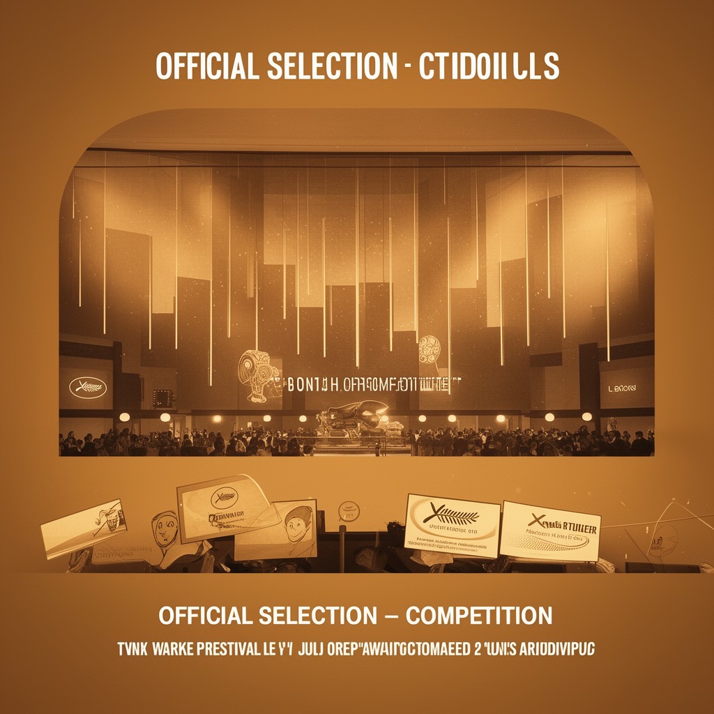 AI-generated illustration of Official Selection – Competition
