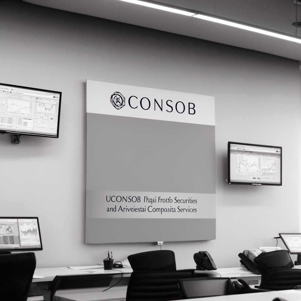 AI-generated illustration of CONSOB