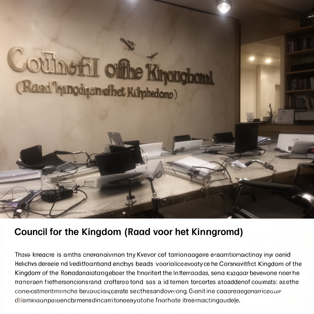 AI-generated illustration of Council for the Kingdom (Raad voor het Koninkrijk)