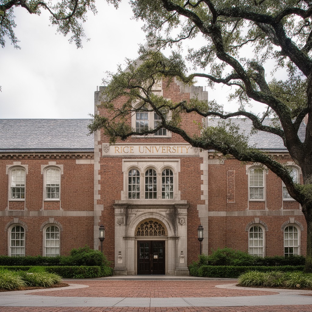 AI-generated illustration of Rice University