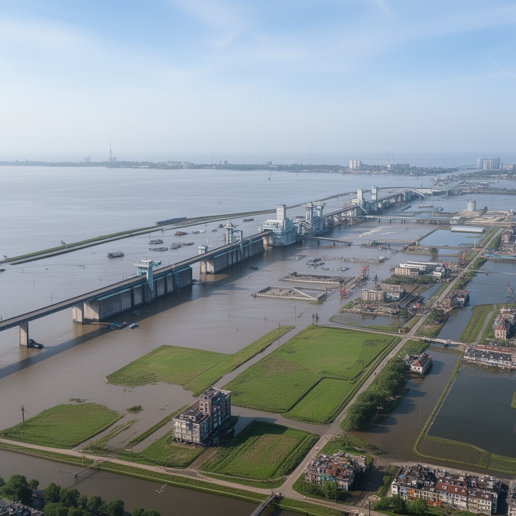 AI-generated illustration of Delta Plan