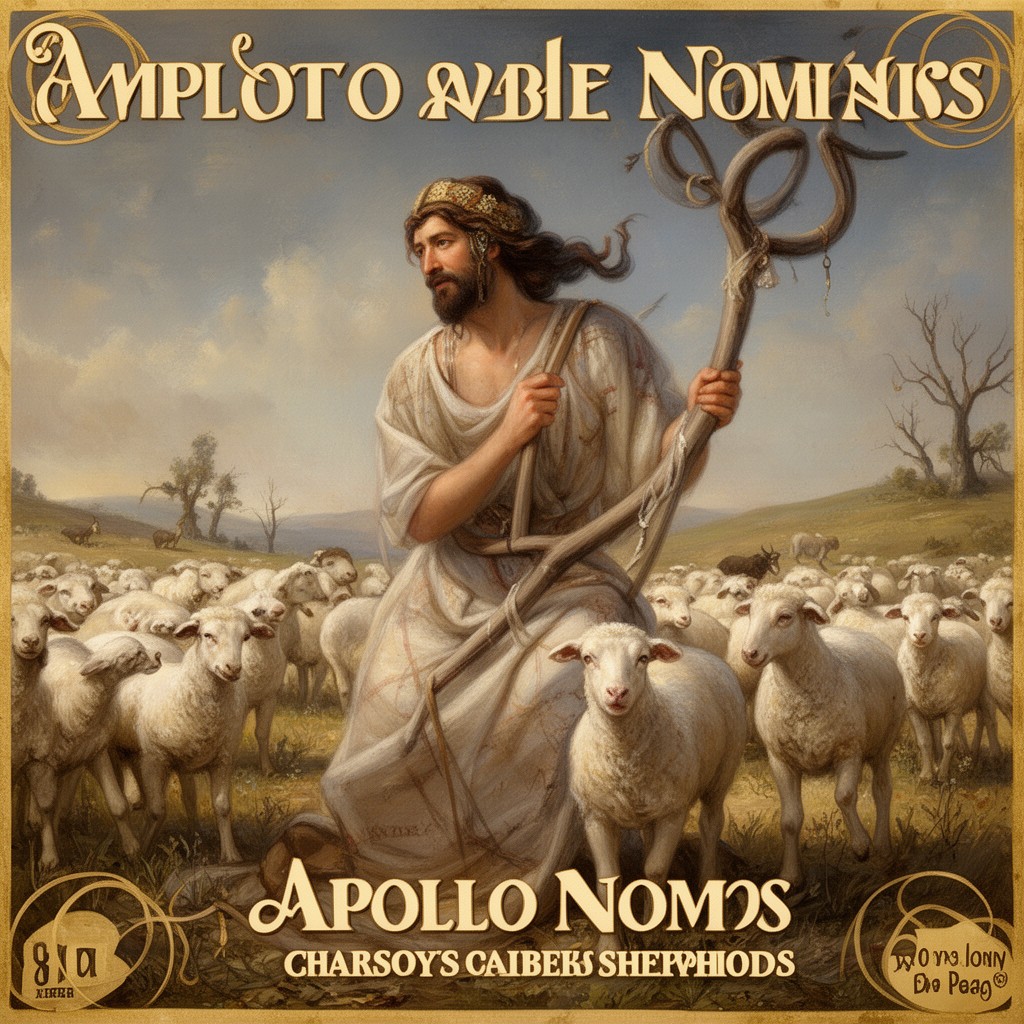 AI-generated illustration of Apollo Nomios
